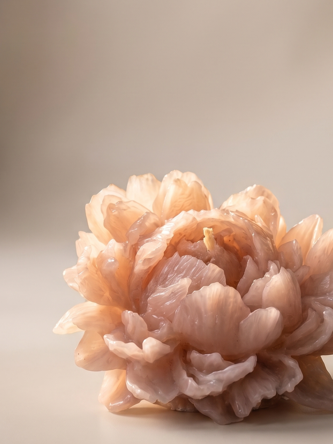 Ivory Peony Candle