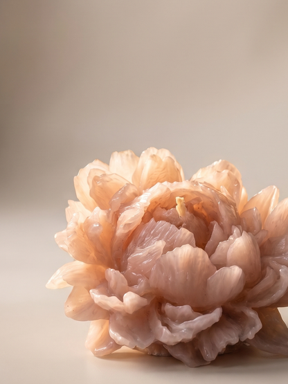 Ivory Peony Candle