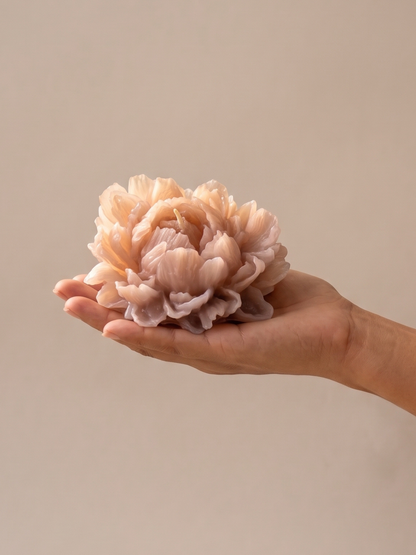 Ivory Peony Candle