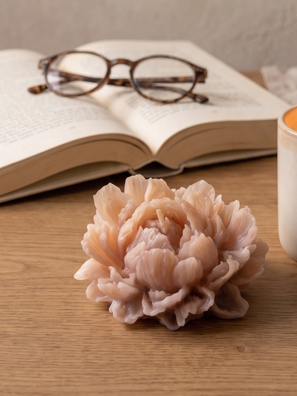 Ivory Peony Candle