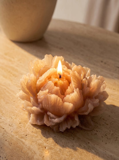 Ivory Peony Candle